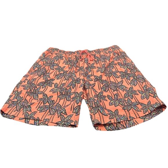 Hanna Andersson Mens Colorful Mesh Lined Swim Trunks Vacation Beach Sz XL - Picture 1 of 12